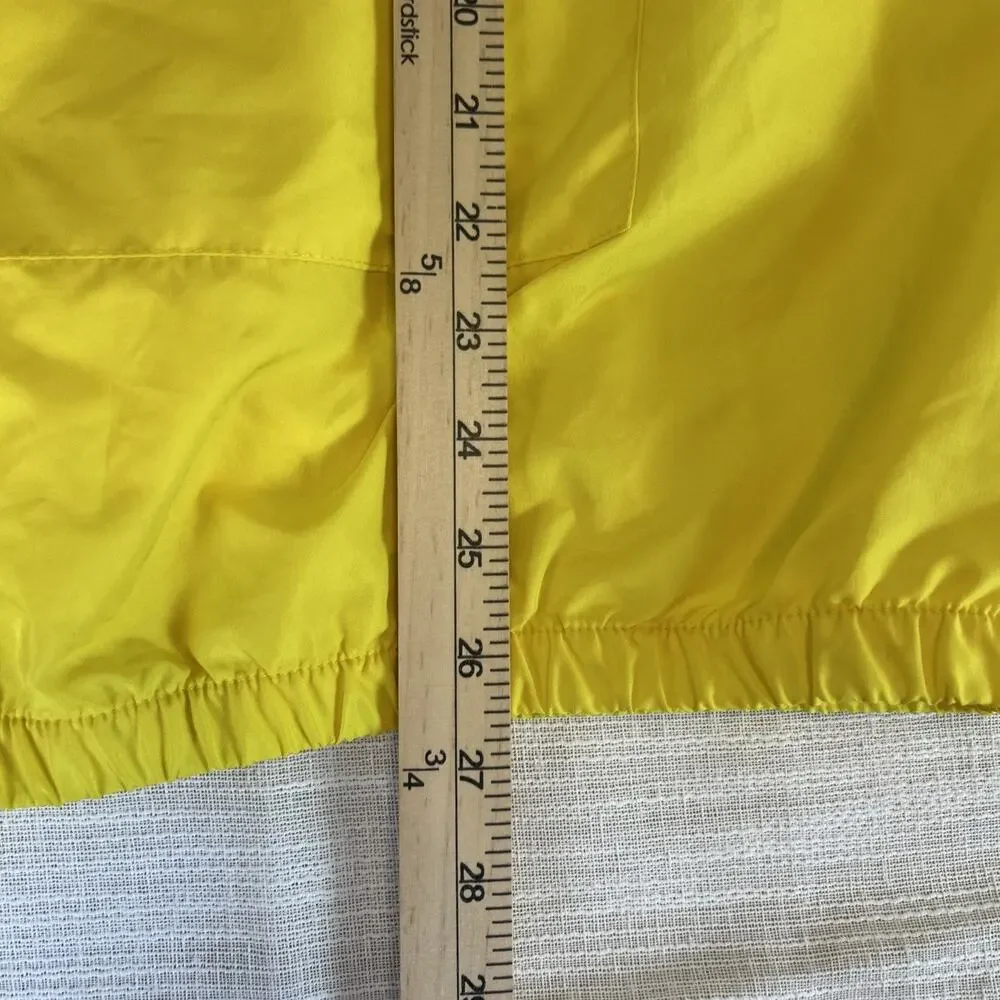 Tommy Hilfiger Hooded Youth Jacket Large 16-18 Yellow Windbreaker Kids‎ L